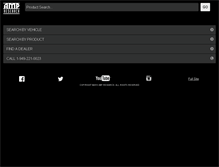 Tablet Screenshot of amp-research.com